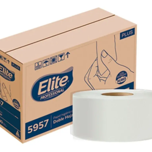 Papel Higienico Rollo Institucional Mca. Elite De 180 Mts Con 12 Rollos