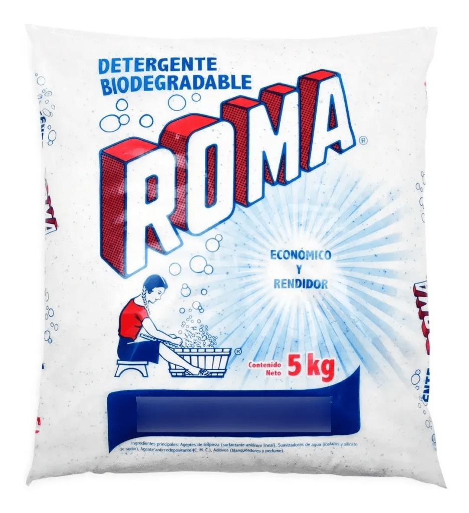 Detergente En Polvo Roma De 5 Kg
